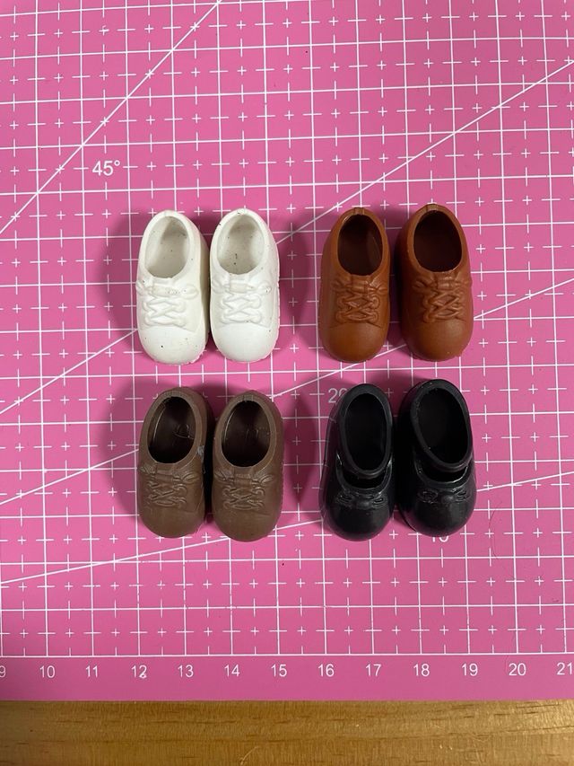 Lote zapatos para muñecas