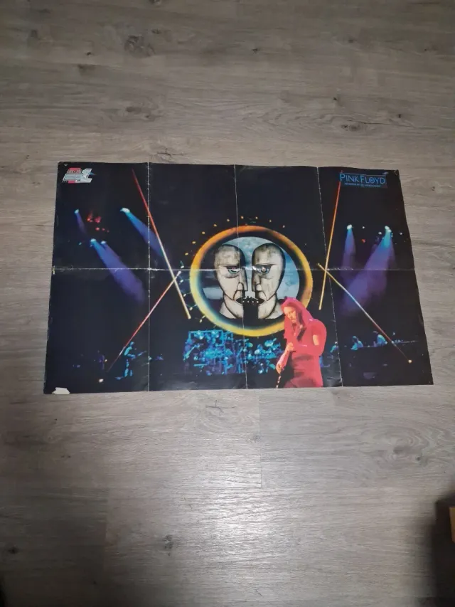 Volantino Pink Floyd Barcelona 1994 + Poster Popular1