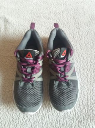 Scarpe da ginnastica Reebok grigio/viola taglia 37
