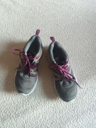 Scarpe da ginnastica Reebok grigio/viola taglia 37