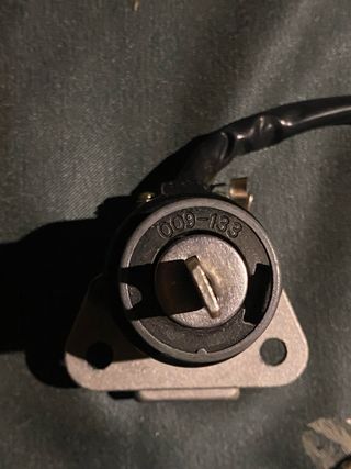 Canhão Chave Yamaha XT600 + Porta-Chaves