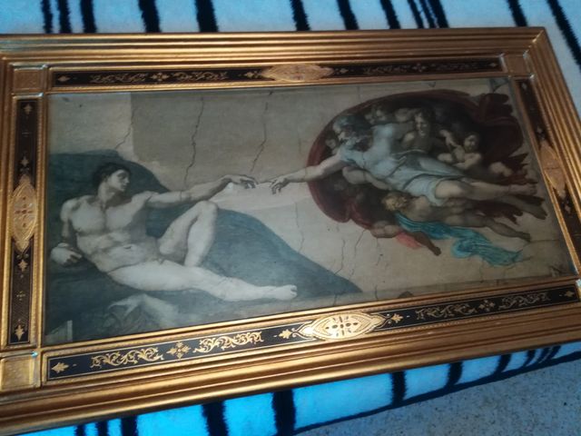 Quadro dipinto su tavola