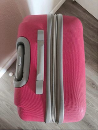 Maleta Grande Gladiator Rosa Compacta