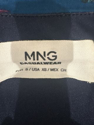 Chaqueta Estampada Flecos Mango