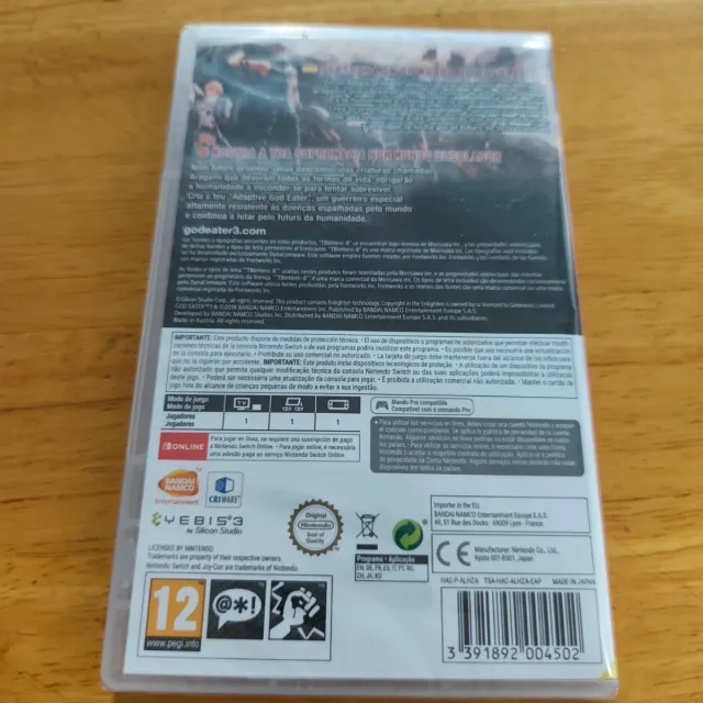 God Eater 3 SIN ABRIR per Nintendo Switch