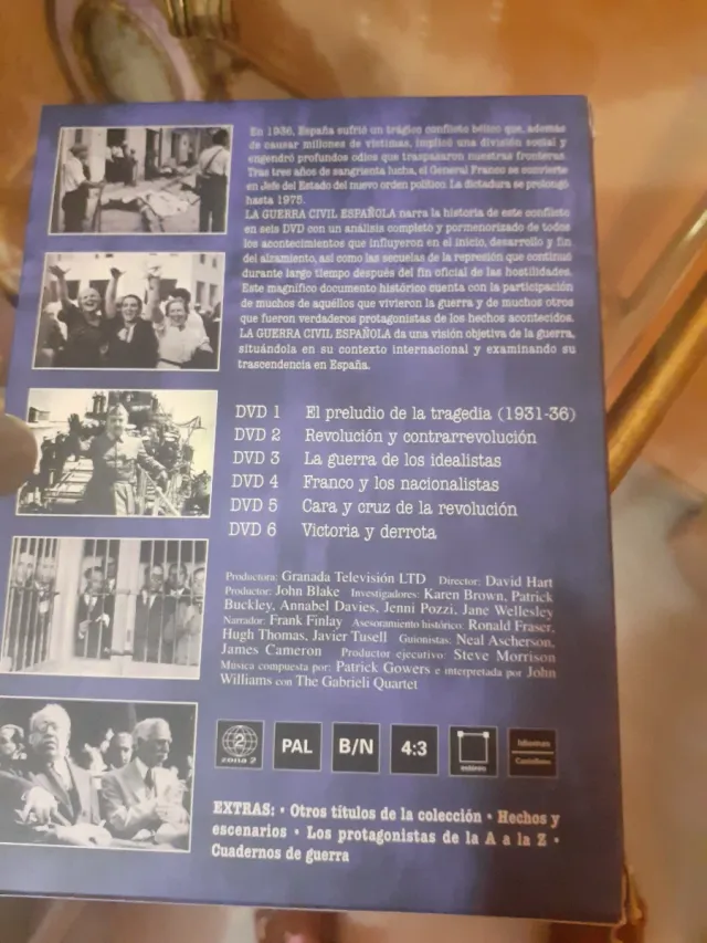 Pack DVD La Guerra Civil Española (6 Discos)