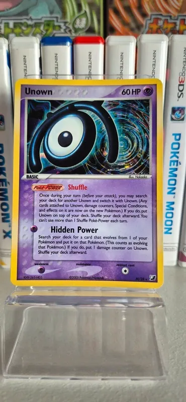 Pokémon TCG Unown M Holo