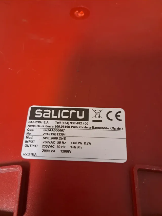 Salicru SPS 2000 One