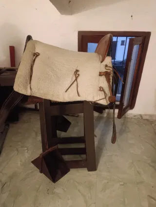 Montura vaquera hecha a mano