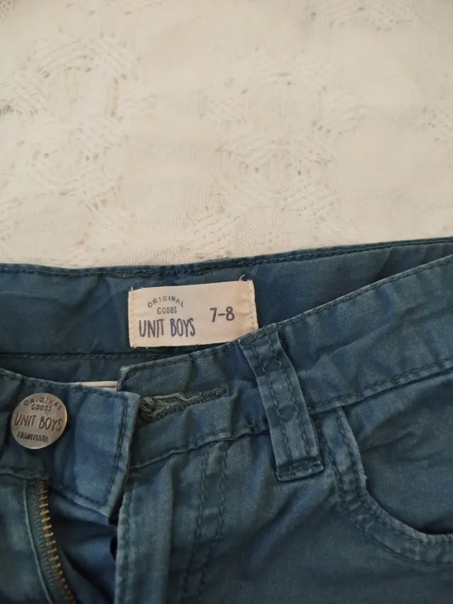 Lote 5 pantalones niño 7-8 años