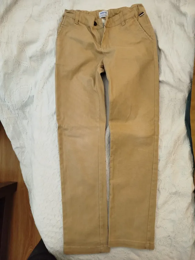 Lote 5 pantalones niño 7-8 años