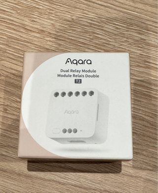 Aqara Módulo Relé Doble T2 con Matter – 4 unidades