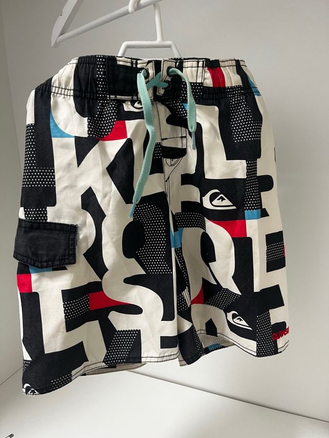 Lote 2 bañadores Quiksilver niño 8 años