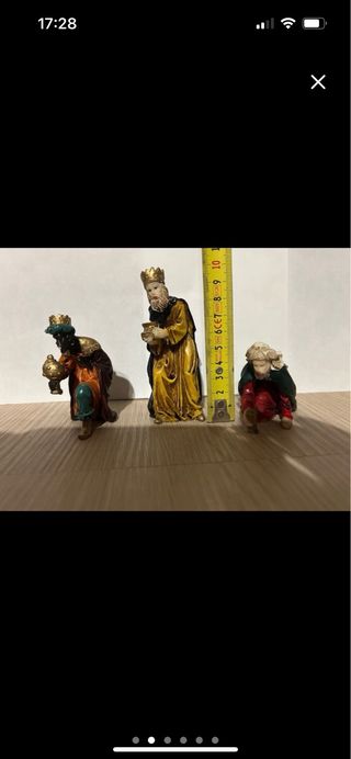 Figuras belén mercado