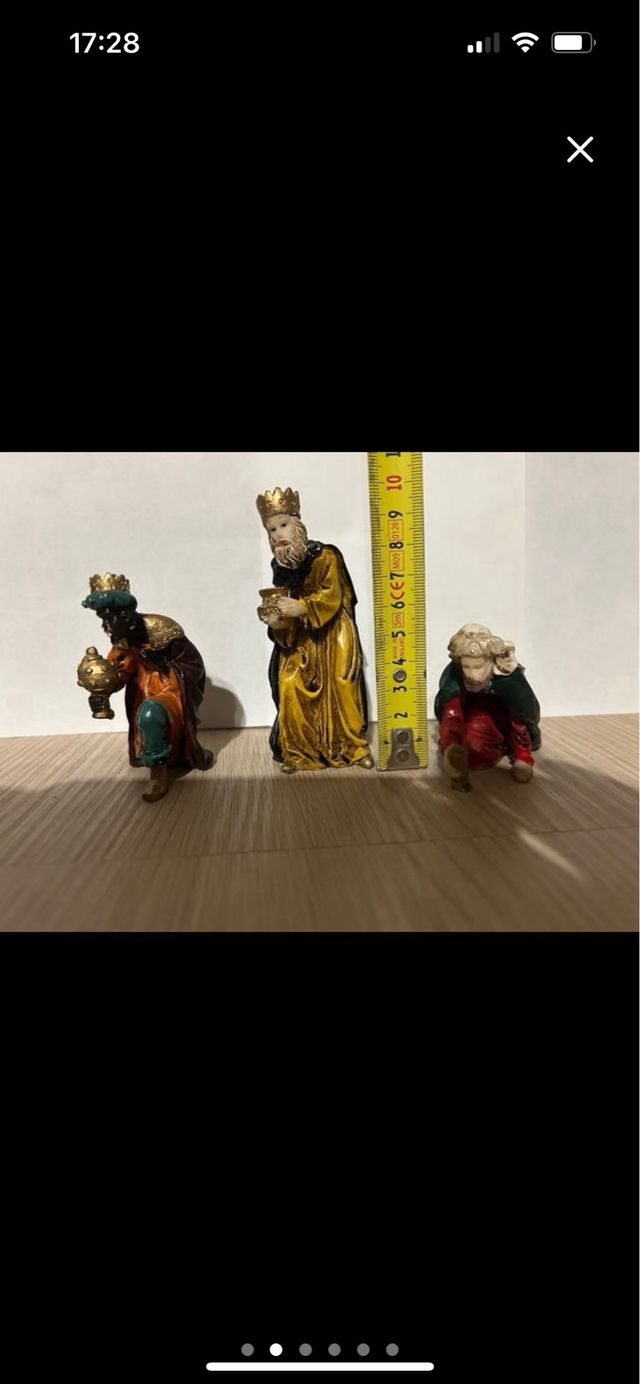 Figuras belén mercado