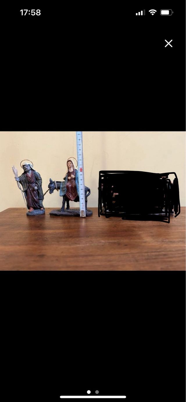 Figuras belén mercado