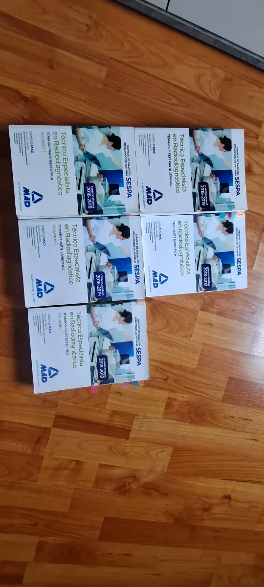 Libros oposiciones radiodiagnostico