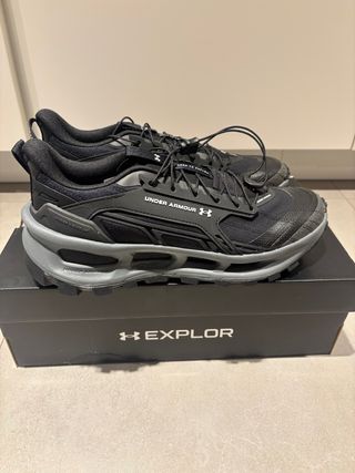 Zapatillas Under Armour UA EXPLOR TRAIL Negras/Gri