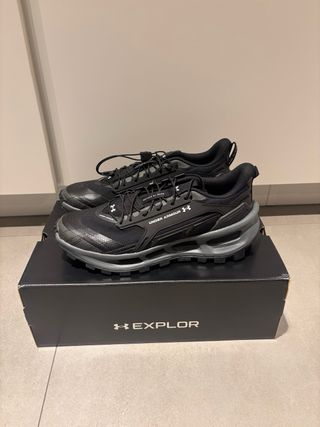 Zapatillas Under Armour UA EXPLOR TRAIL Negras/Gri