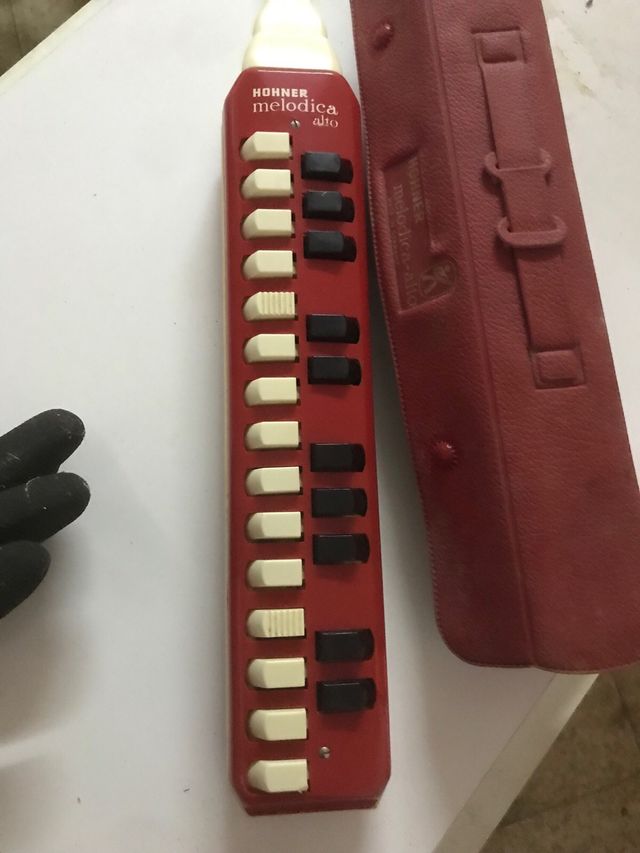 Hohner Melódica Alto Roja
