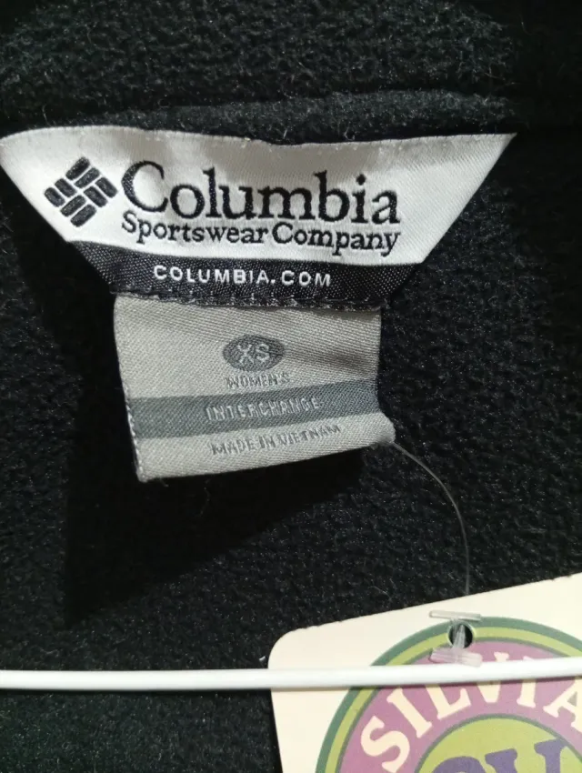 Fodera in pile da donna Columbia nero Taglia XS