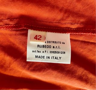 Camicia donna Lavinia Turra arancione