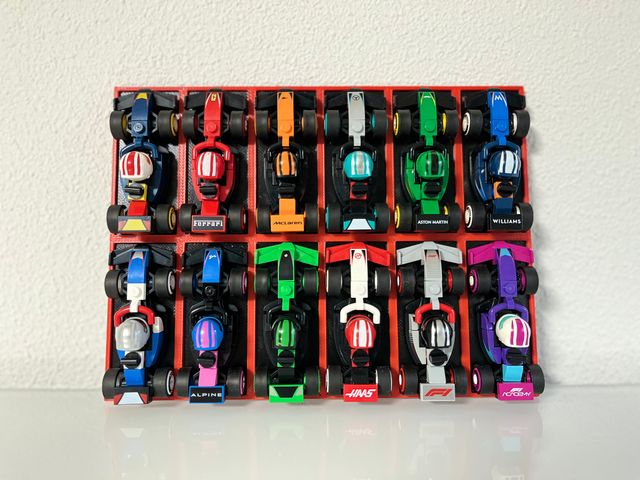 Espositore semplice Lego mini F1