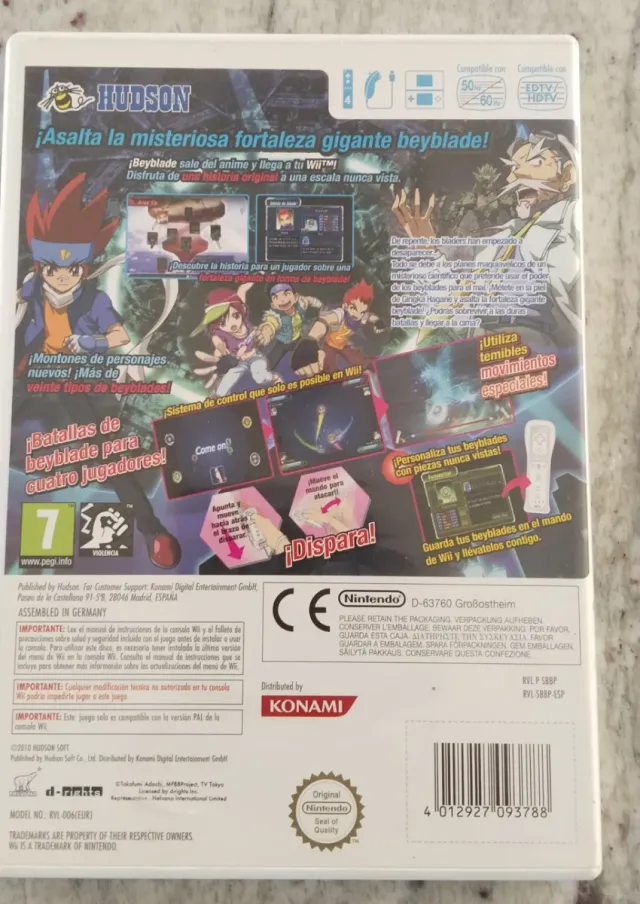 Beyblade Metal Fusion: Counter Leone Wii