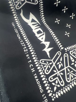 Bandana Suicidal Tendencies Algodón Negra