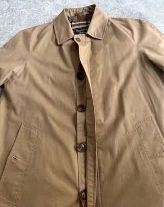 Gabardina Burberry Beige Clásica