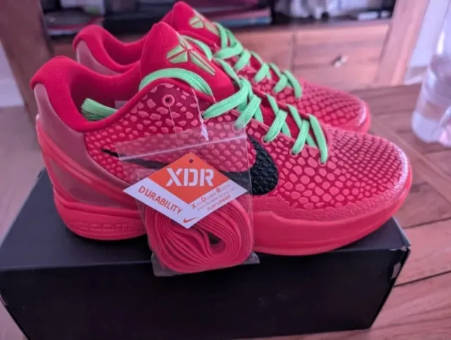 Nike Kobe VI Roja y Verde .