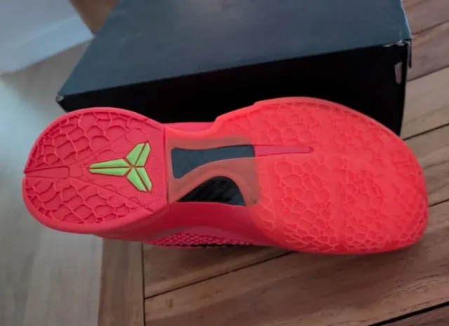 Nike Kobe VI Roja y Verde .