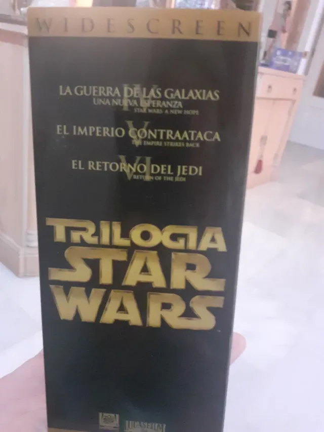 Trilogía Star Wars VHS (3 cintas)