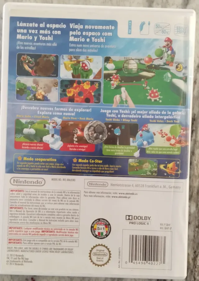 Super Mario Galaxy 2 Wii Nintendo Selects