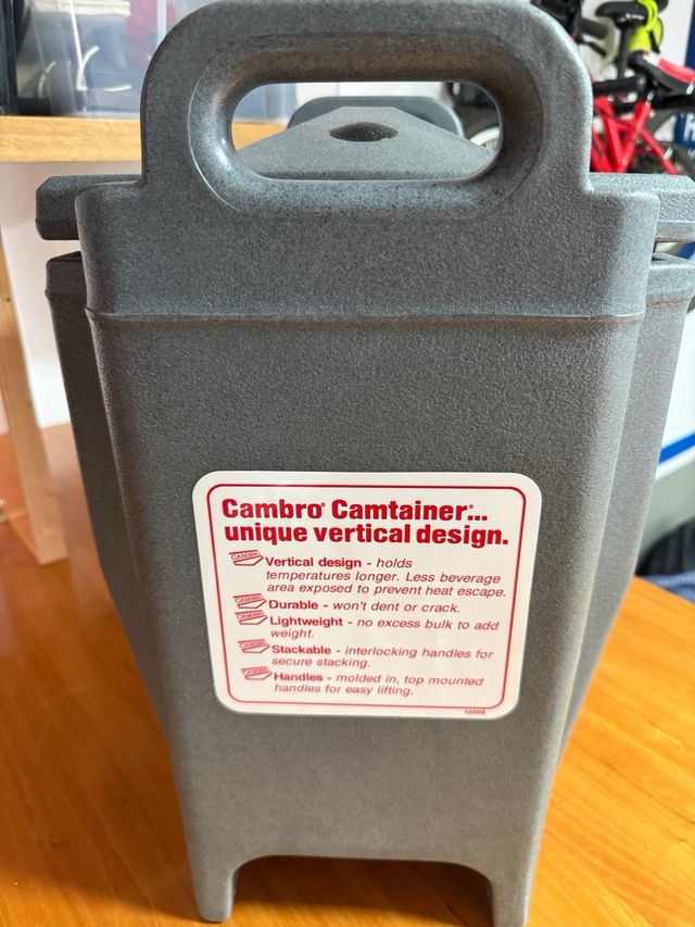 Termo Cambro Gris