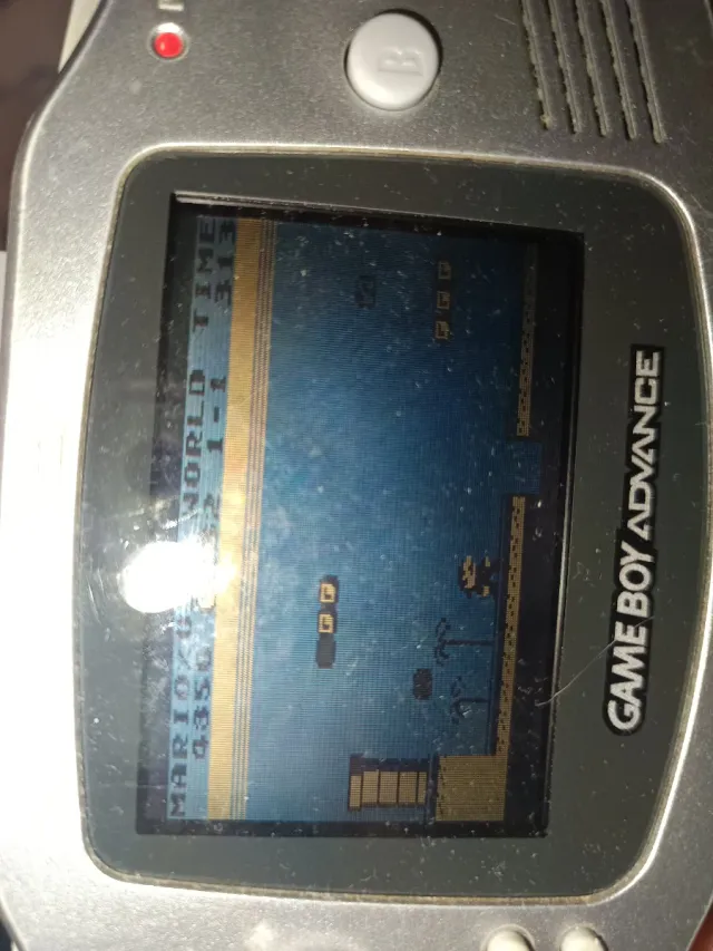 Nintendo Game Boy Advance Plata