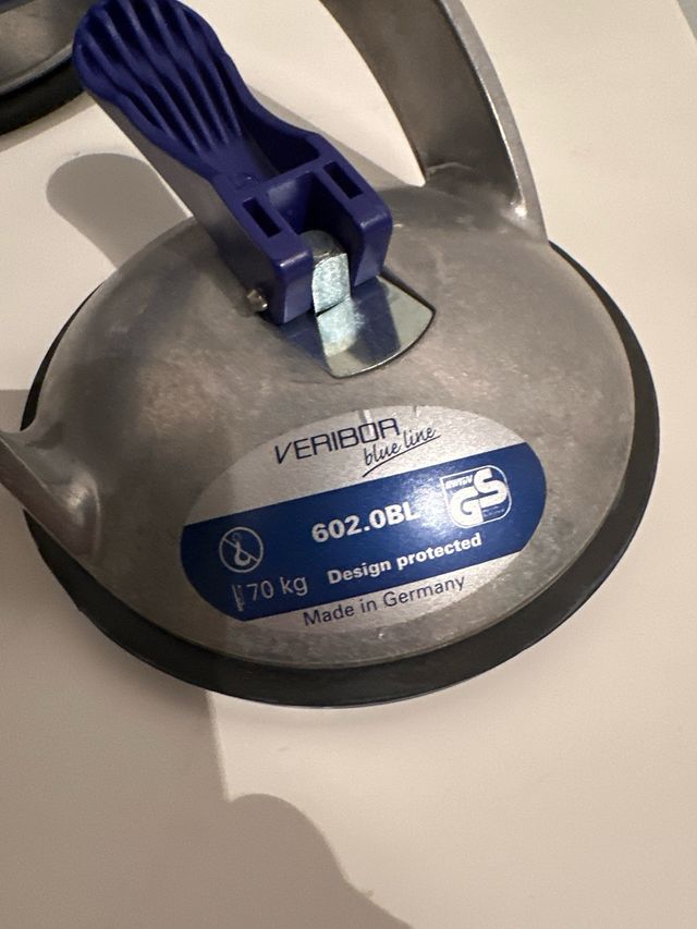 Ventosa Profesional Veribor (Bohle) Aluminio 70kg