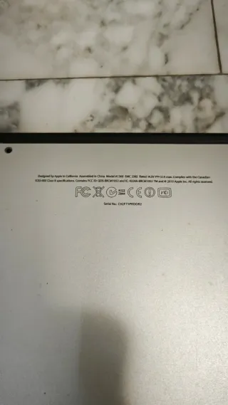 Macbook Air 17 A1369 para piezas