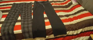 Lote 2 pantalones vestir talla 38