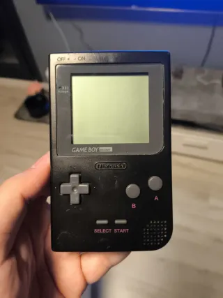 Nintendo Game Boy Pocket Negra