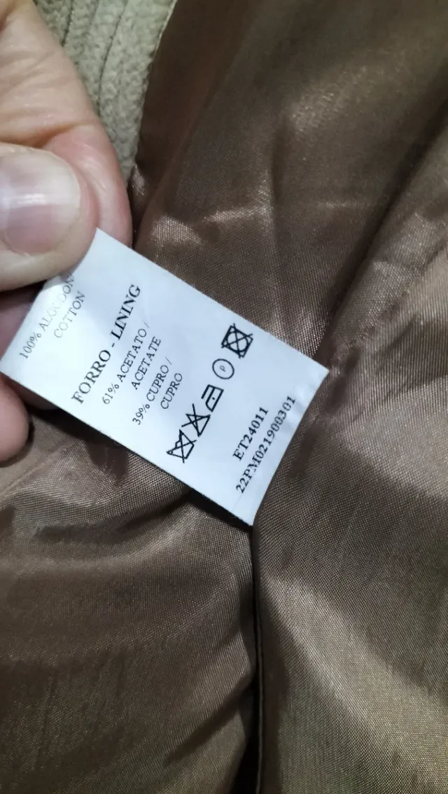 Gabardina Purificación García Talla 42