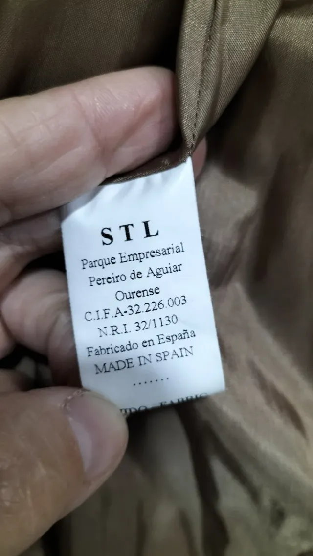 Gabardina Purificación García Talla 42