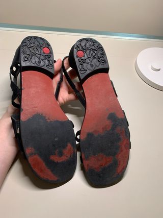 Sandalias Camper Twins Negras