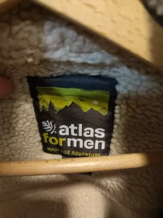 Cazadora Atlas Hombre Negra.