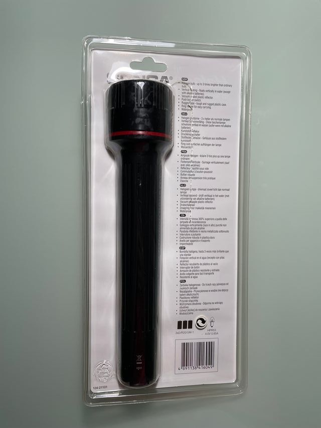 Linterna SONCA Halógena 3D