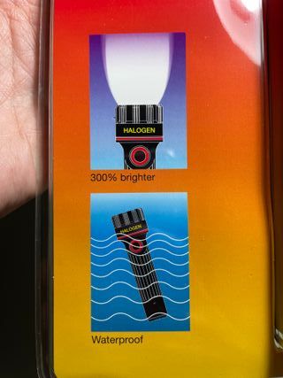 Linterna SONCA Halógena 3D