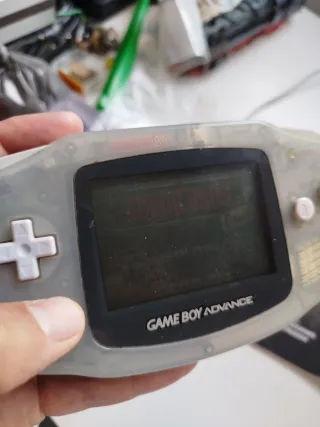 Game Boy Advance Transparente Gris/Multicolor