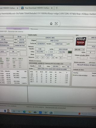 PC All-in-One AMD 8GB RAM 240GB SSD