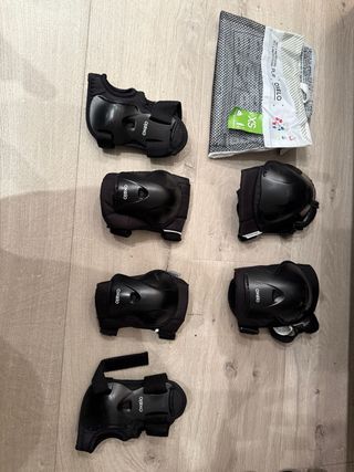 Set Protecciones Patinaje Oxelo Niño Talla XS