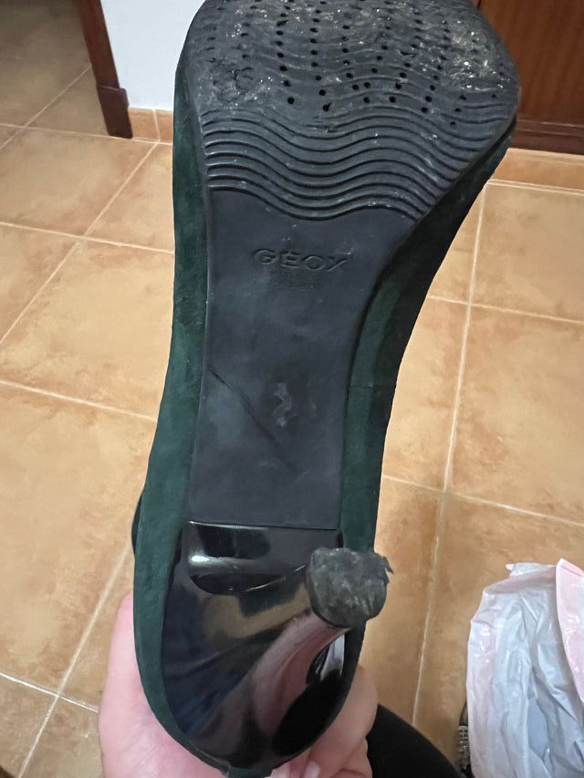 Tacones Geox Verdes